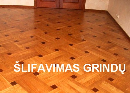 Šlifavimas Grindų