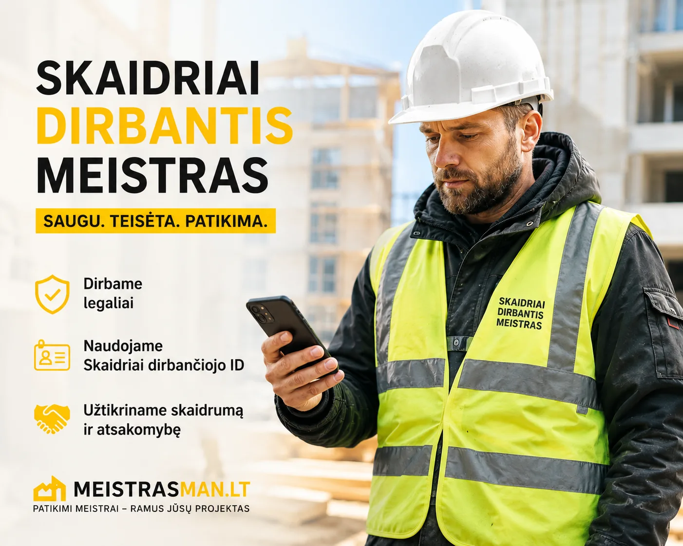 Skaidriai dirbančio ID