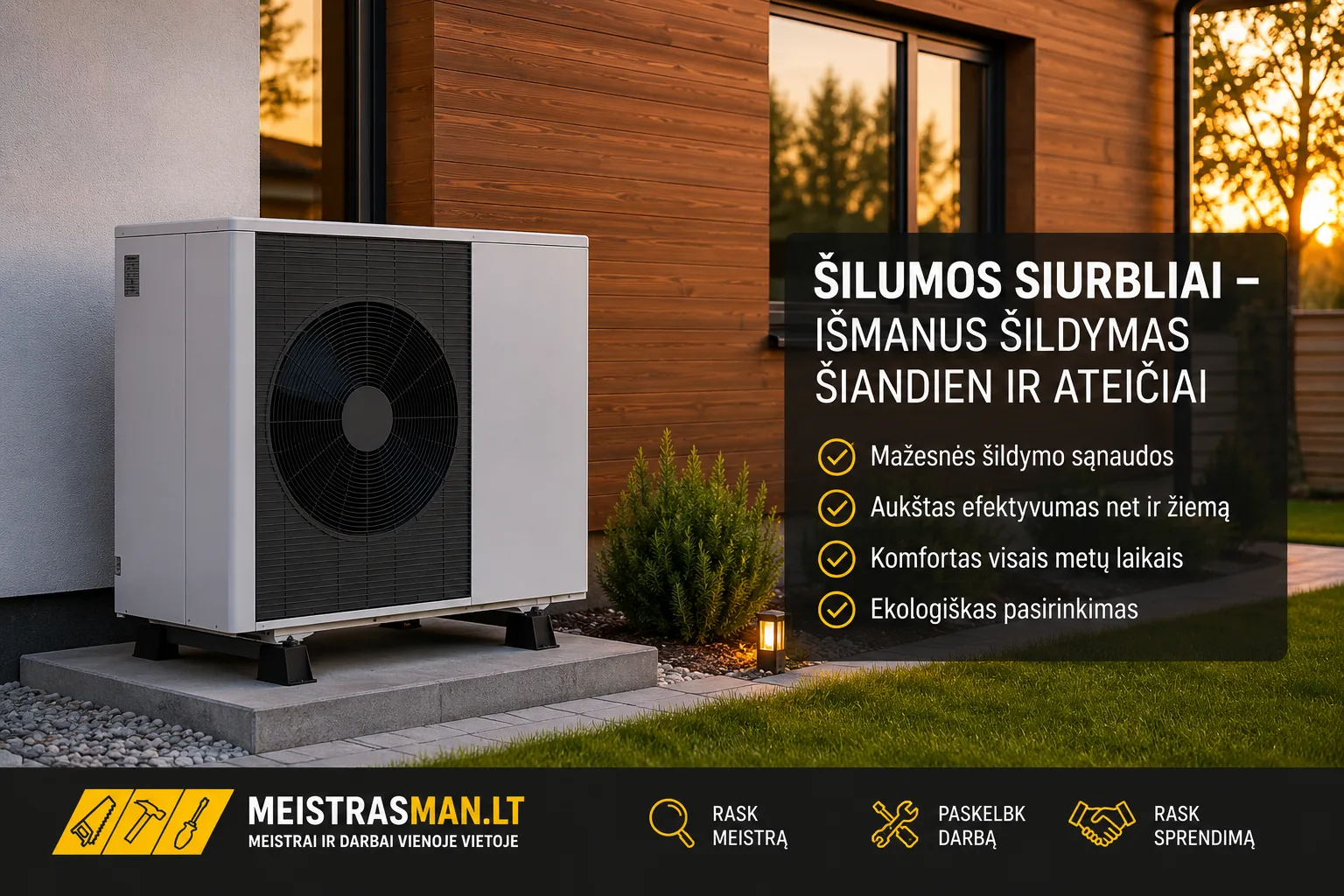 Šilumos siurbliai 2026 m.: ar vis dar verta investuoti?